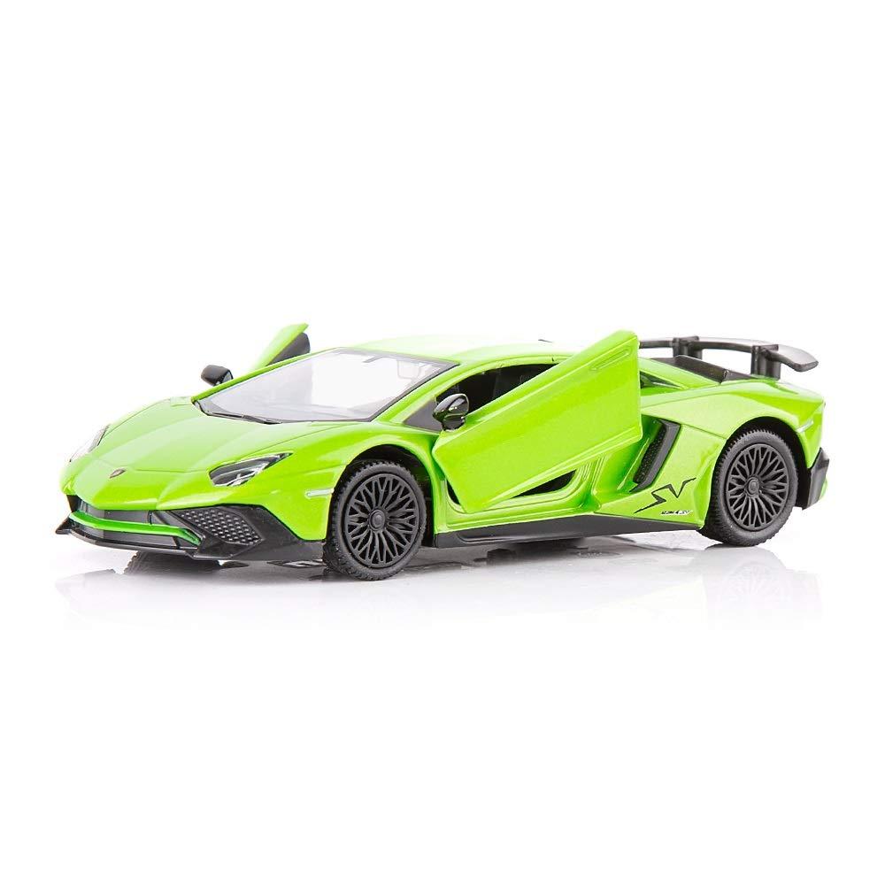 TGRCM-CZ 1/36 Scale Aventador LP700-4 Casting Car Model, Zinc Alloy Toy Car for Kids, Pull Back Vehicles Toy Car for Toddlers Kids Boys Girls Gift