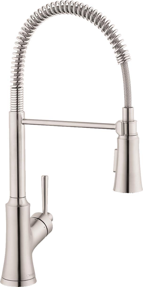 Joleena Stainless Steel Pull-Out Spray Kitchen Faucet