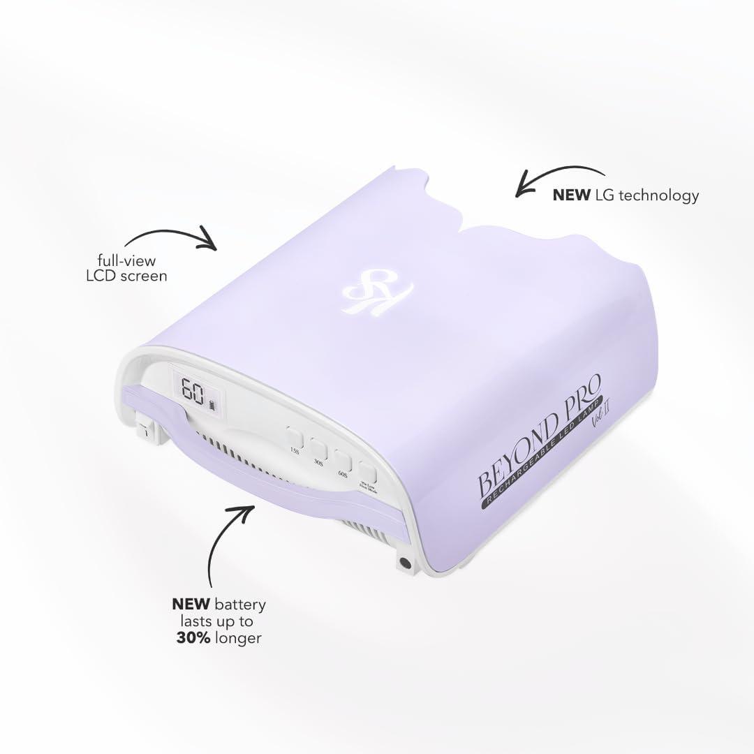 Kiara Sky Purple Lavender Beyond Pro Vol 2 Rechargeable LED Lamp
