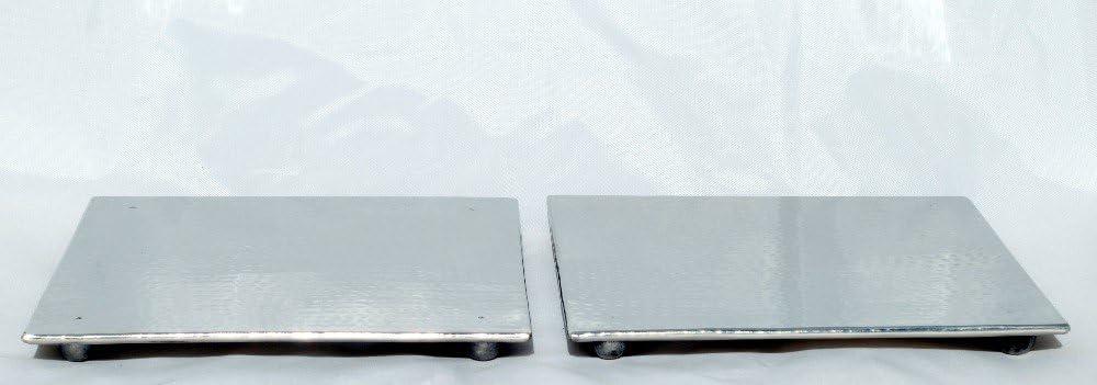 Stainless Steel Square 2 Piece Trivet Set