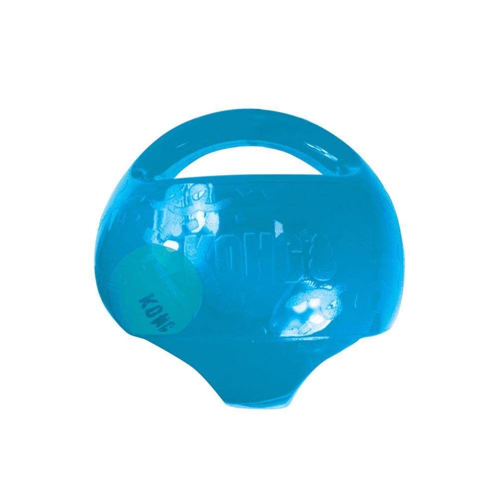 KONG® Jumbler Ball Dog Toy - Interactive 2-in-1 Ball with Squeaker (Color Varies)