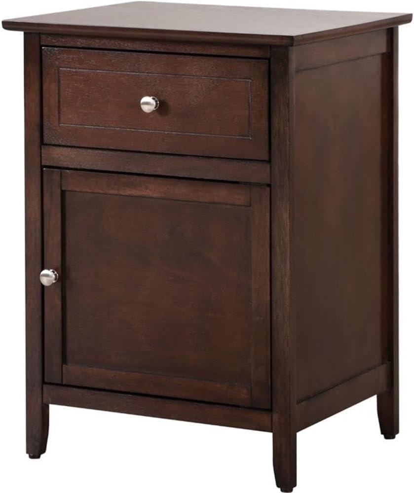 Sutherlans Cranbrook Modern Nightstand, Nightstand with 1 Drawer 1 Door & Reviews | Wayfair