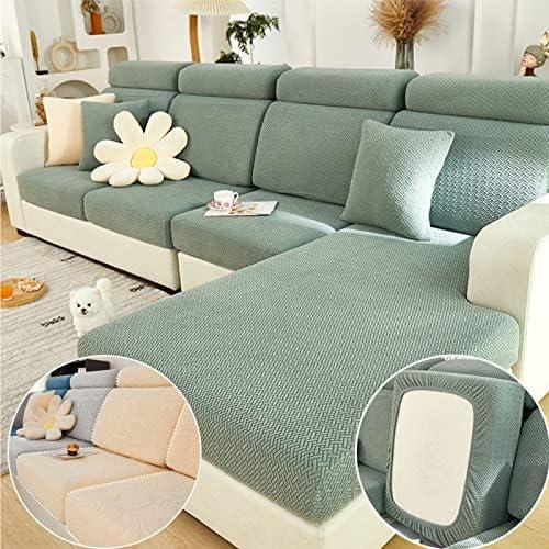 Magic Sofa Covers,Sofa Hero Covers,2024 New Wear-Resistant Universal Sofa Covers Washable Stretch Cushion Couch Covers for Sectional Sofa, (Green, Back Cover L)