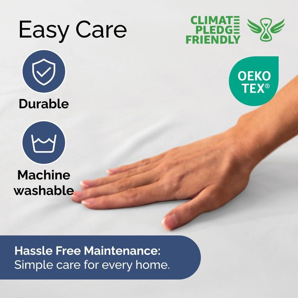 Hotel Quality 100% Cotton Fitted Sheet 18" - 24" Inch Extra Deep Pocket