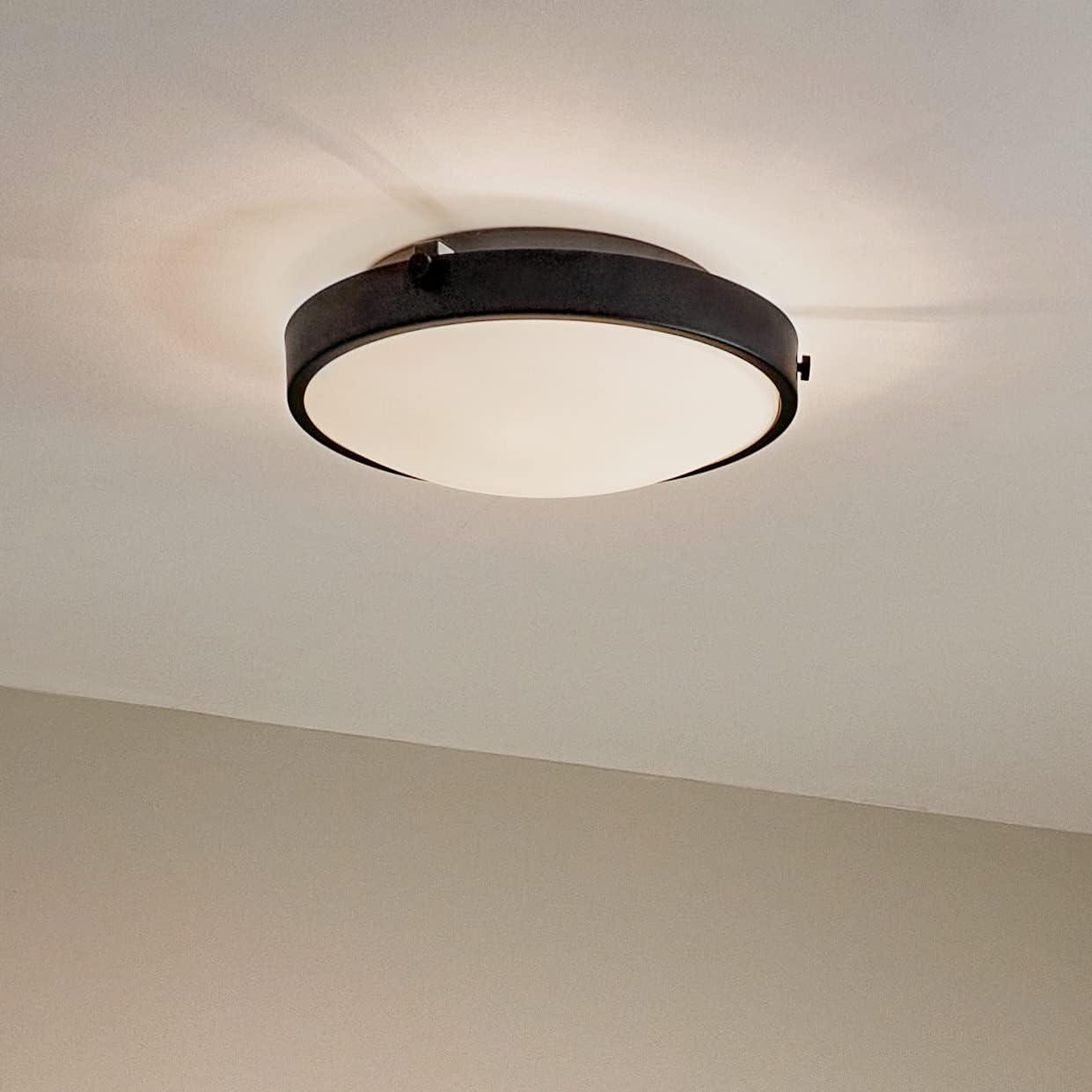 Kichler Lighting Lytham 4 - Light Flush Mount in  Black
