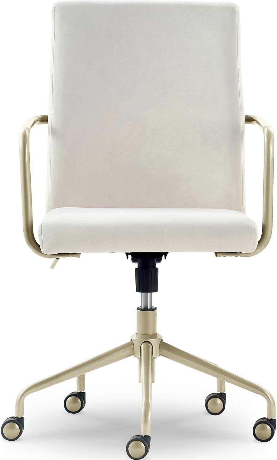 Giselle Gold Desk Chair - Adore Décor