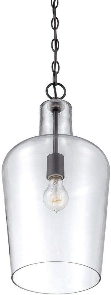 Savoy House Franklin 1 - Light Pendant in  English Bronze