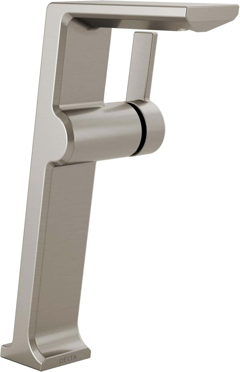 Pivotal Single Hole Bathroom Faucet with Drain Assembly and Diamond™ Seal Technology