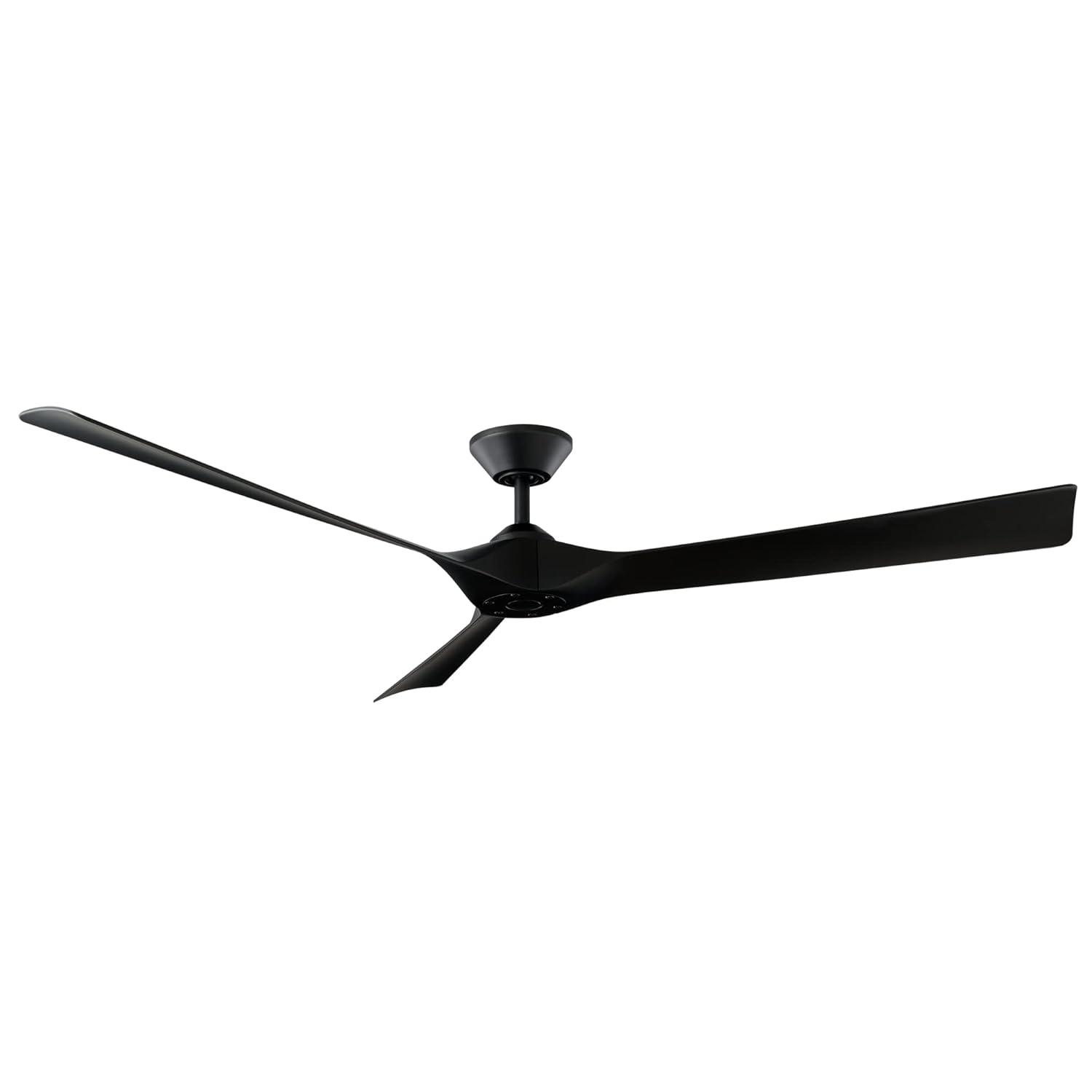 Torque Indoor/Outdoor 3-Blade Smart Ceiling Fan 70" and Remote Control, Works With Alexa and iOS or Android App