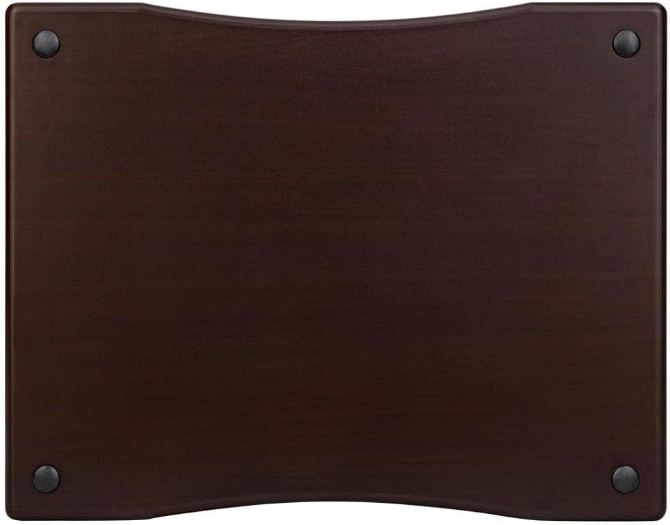 Monolith 4 Tier Audio Stand XL - Espresso, Open Air Design, Each Shelf Supports Up to 75 lbs., Perfect Way to Organize AV Components