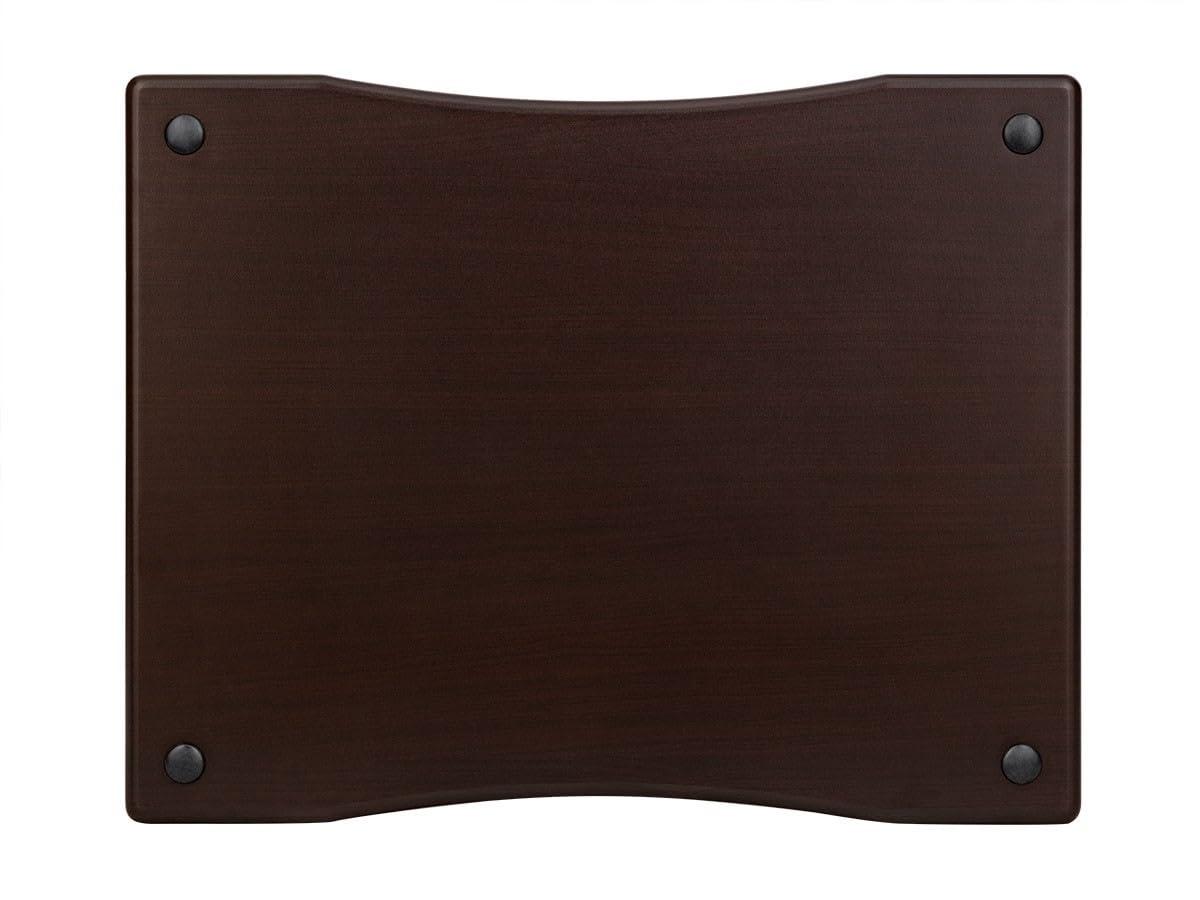 Monolith 4 Tier Audio Stand XL - Espresso, Open Air Design, Each Shelf Supports Up to 75 lbs., Perfect Way to Organize AV Components