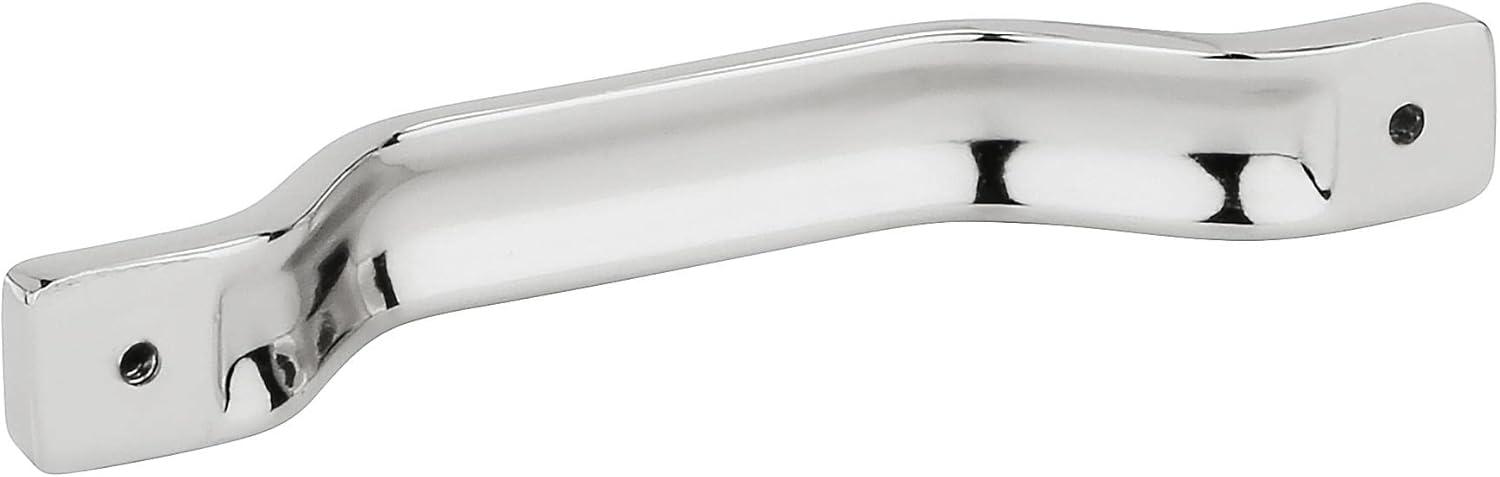 Jolene Polished Nickel 5-1/16" Cabinet Pull with Mounting Hardware