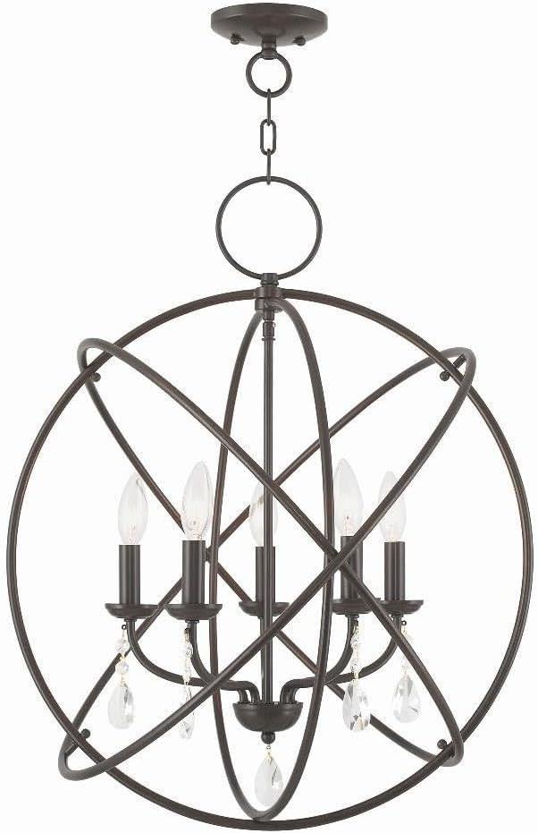 Aria 5 - Light Dimmable Globe Chandelier
