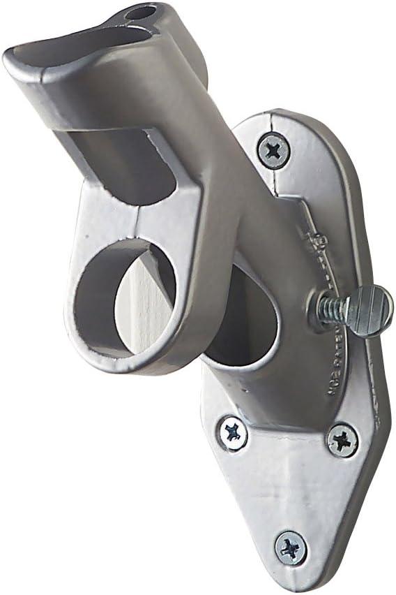 Silver Aluminum Two-Position Outdoor Flag Bracket