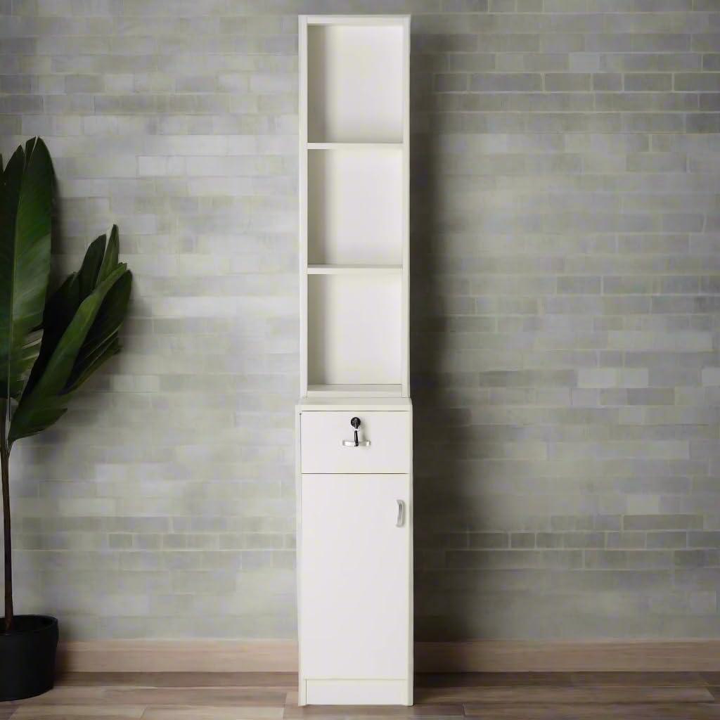 MCombo Locking Wall Mount Salon Styling Station Drawer Storage