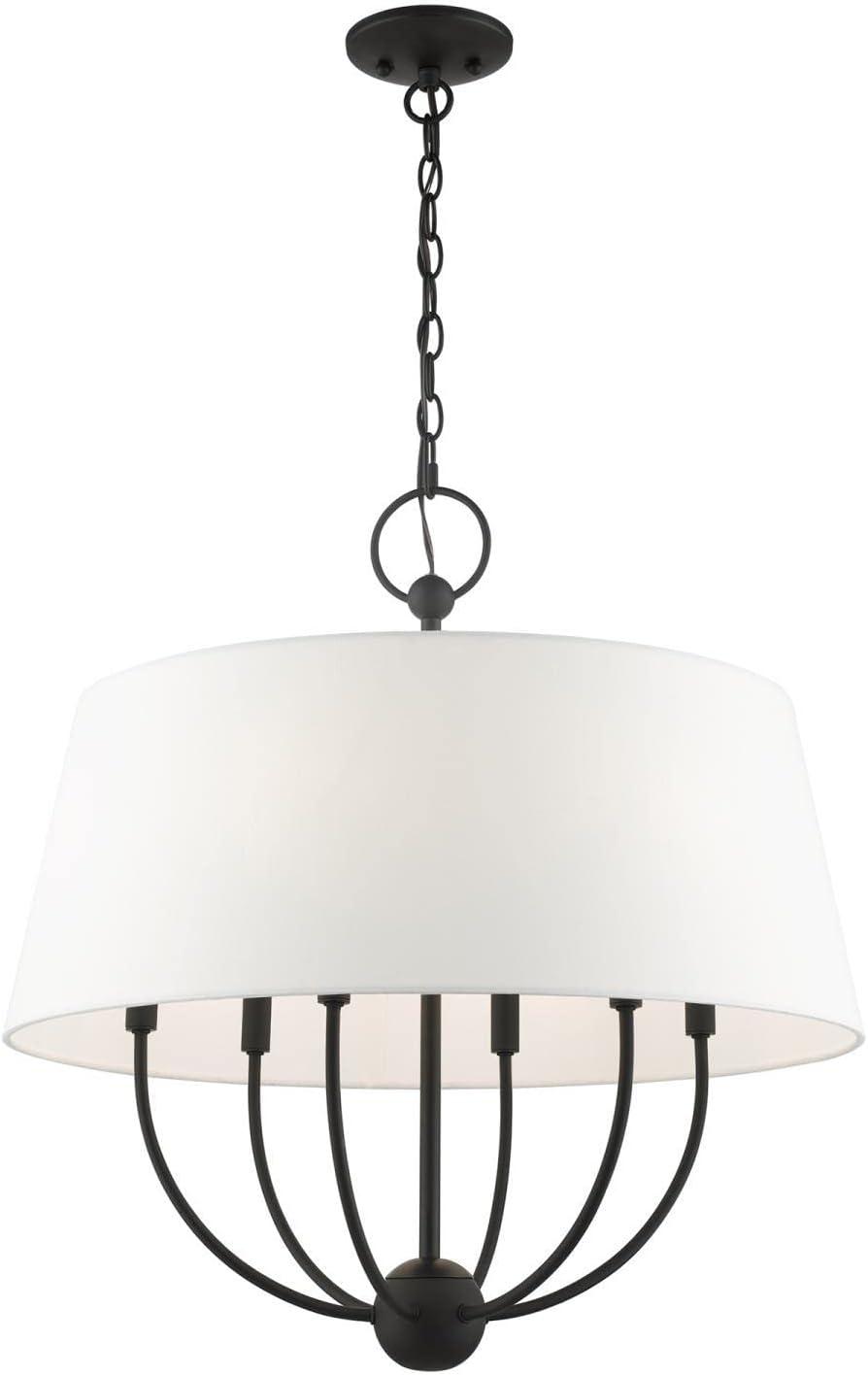 Livex Lighting Ridgecrest 6 - Light Pendant in  Black