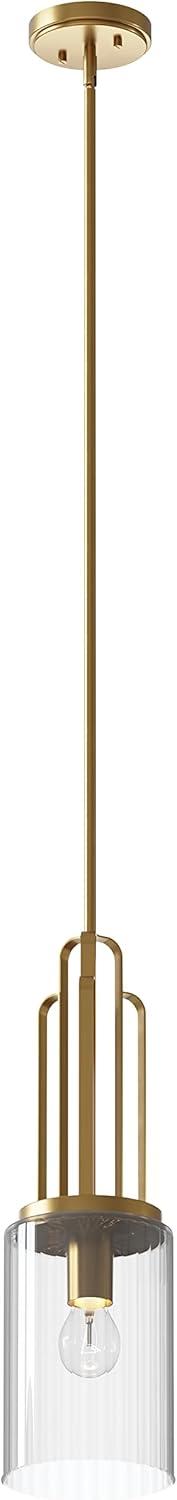 Kichler Lighting Kimrose 1 - Light Pendant in  Brushed Natural Brass