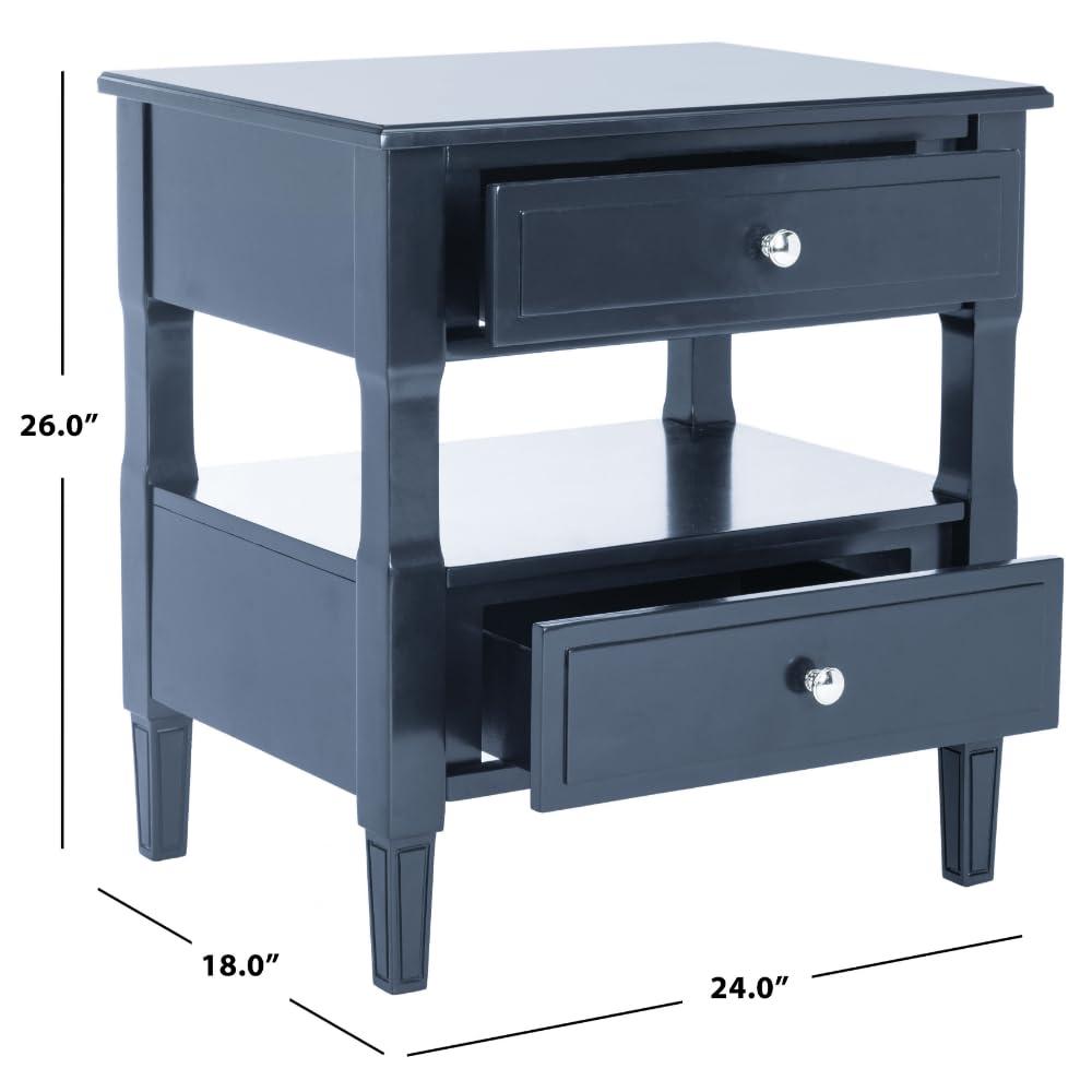 Jenson Side Table - Navy - Safavieh.