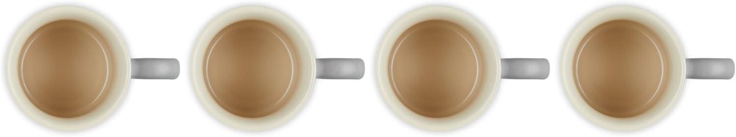Le Creuset ® 14-oz. Oyster Grey Mugs, Set of 4