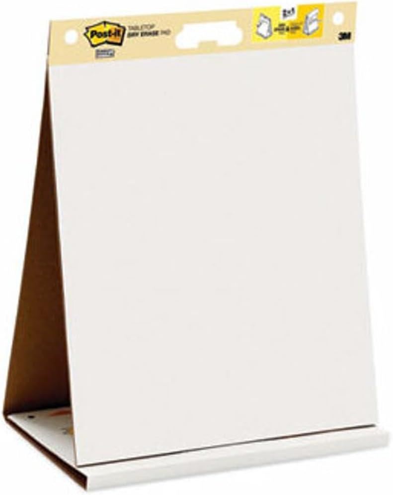 Post-it Self-Stick Easel Pad and Dry Erase Board, 20 x 23 Inches, Unruled, 20 Sheets