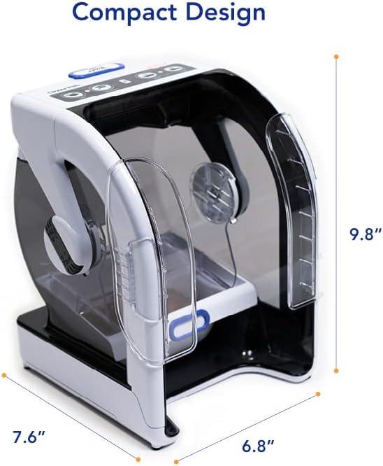 MiBowl Automatic Microchip Cat Feeder with BPA Free Bowl, Enclosed Back, and Collar Worn ID Disc