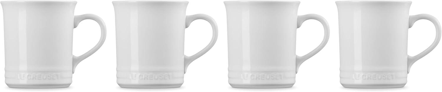 Le Creuset ® 14-oz. White Mugs, Set of 4