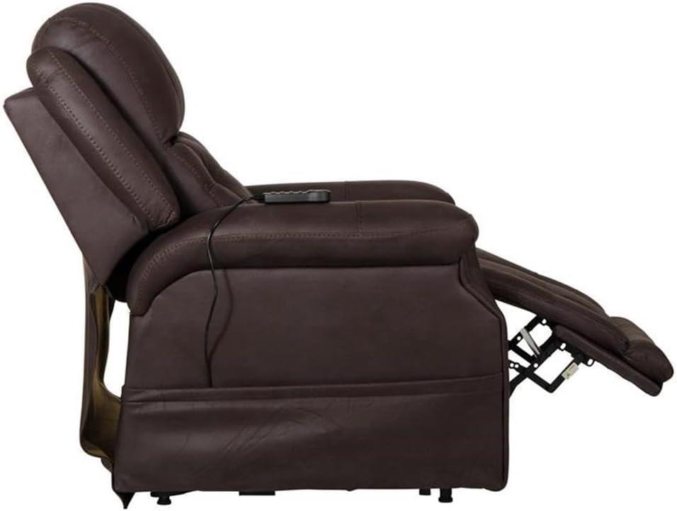 Haywood Power Lift Assist Lay Flat Recliner with Adjustable Headrest and Heat & Massage