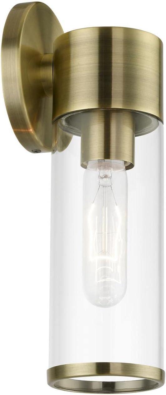 Livex Lighting Banca 1 - Light Sconce in  Antique Brass