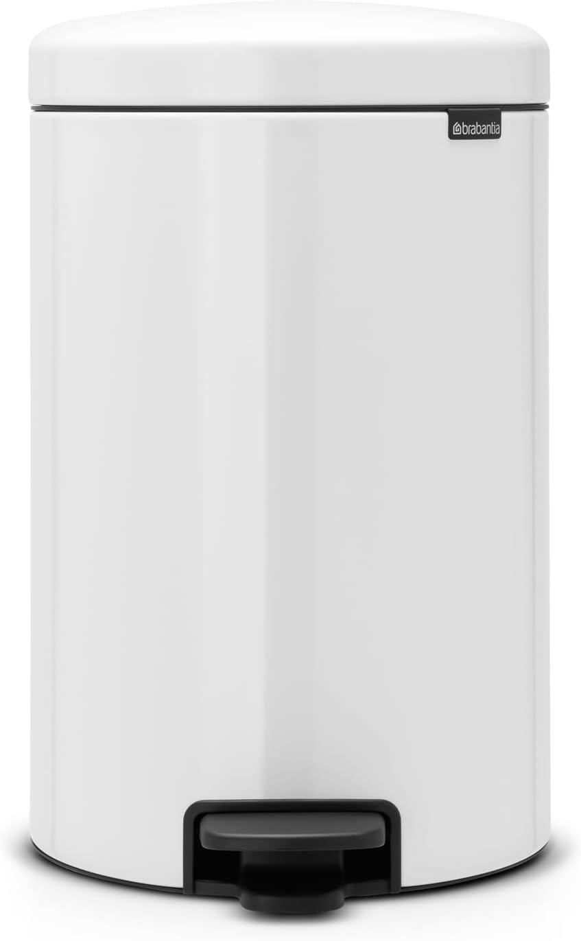 Brabantia Newicon Step On Trash Can, 5.3 Gallon (20 Liter)
