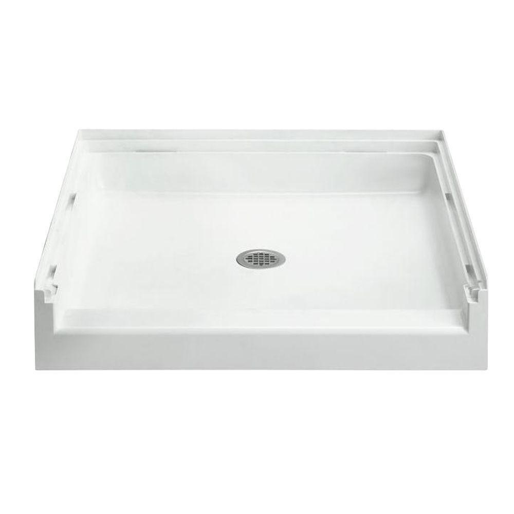 Accord 36 in. x 36 in. Single Threshold Base in White