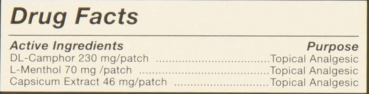 Tiger Balm Pain Relieving Large Patch, 4" x 8", 4/pack – Pain Relieving Patch – For Temporary Relief of Minor Aches of Muscles and Joints – Formulated with Menthol, Camphor, and Capsicum – Fast-Acting