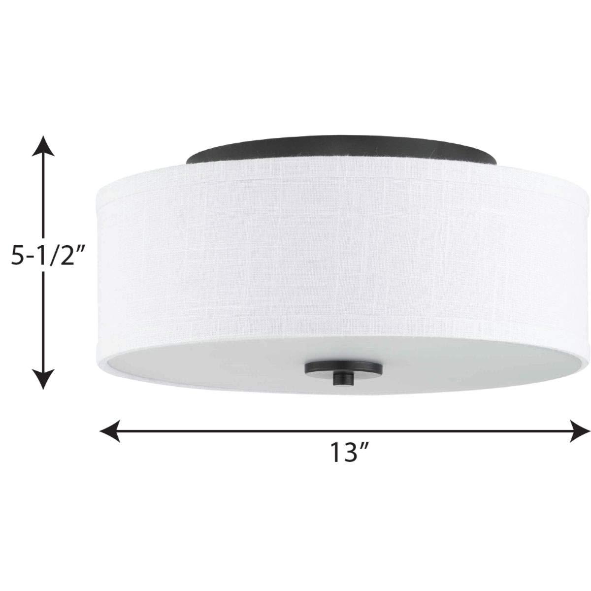 Lark Manor™ Armindo Fabric Semi Flush Mount