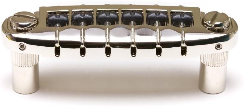 Graph Tech ResoMax NW2 Wraparound Bridge with String Saver Saddles Nickel