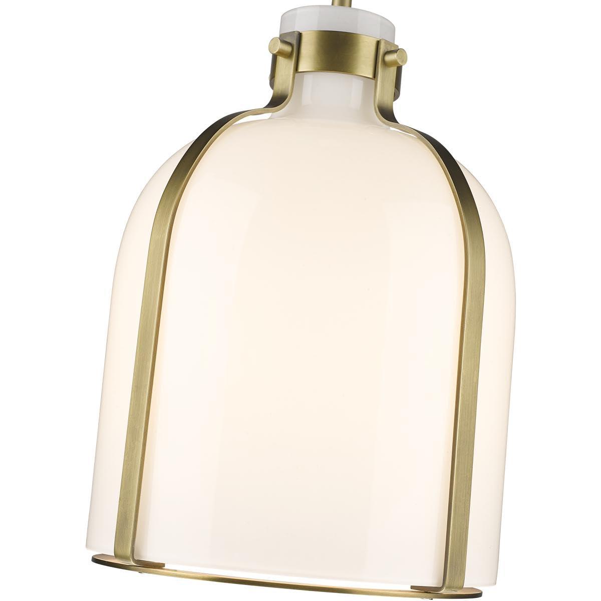 Z-Lite Pearson 1 - Light Chandelier in  Rubbed Brass