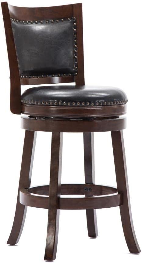 24" Bristol Swivel Counter Height Barstool - Boraam