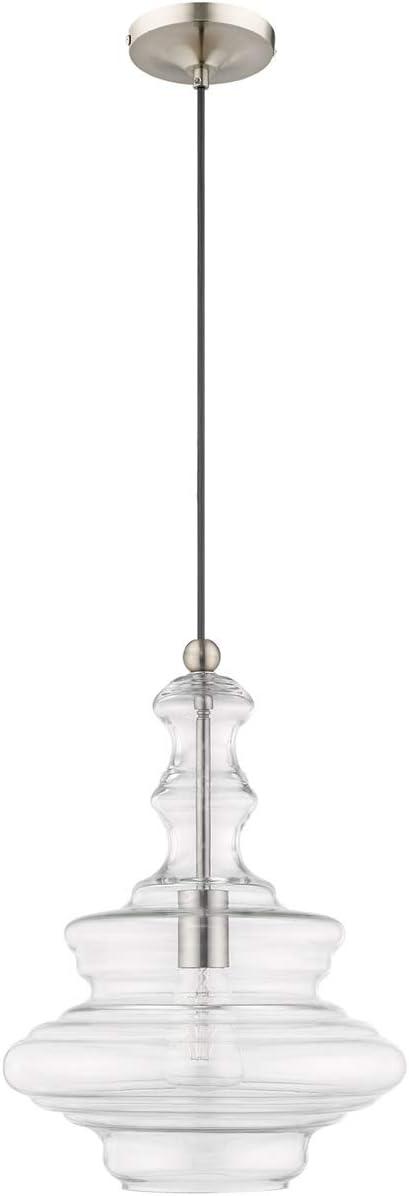 Livex Lighting Art Glass 12 in. 412 Pendant Light