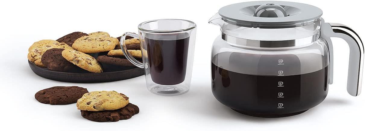 SMEG 50's Retro Style 10-Cup Drip Coffee Machine with Filter