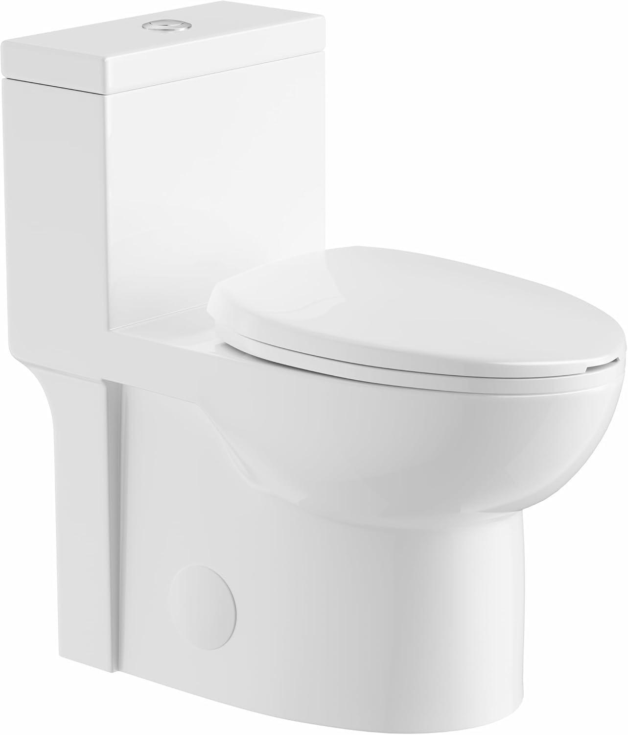 Denbigh Chair Height Elongated Comfort Height One-Piece Toilet (Seat Included)
