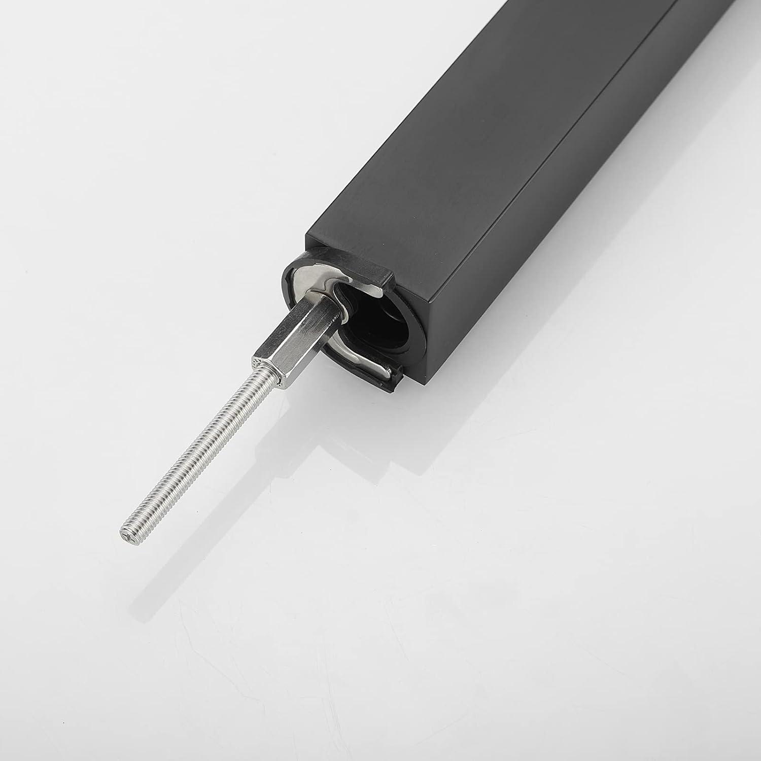 Matte Black Vessel Sink Faucet for Sink 1 Hole Single Handle Deck Mount Bathroom Sink Faucet Bowl Sink Mixer Tap with Pop Up Drain Combo Vanity RV Bar Sink Faucet