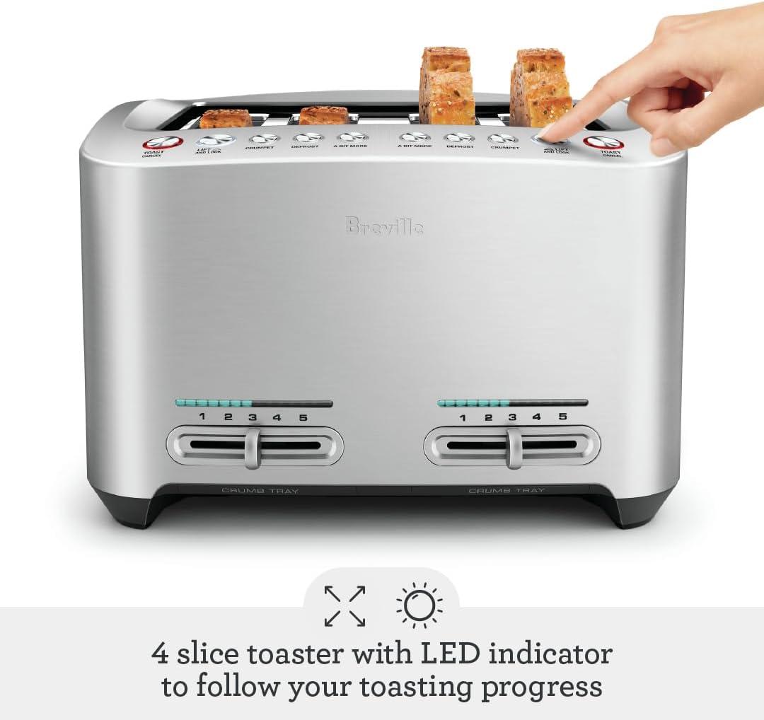 Breville ® SmartToaster 4-Slice Toaster