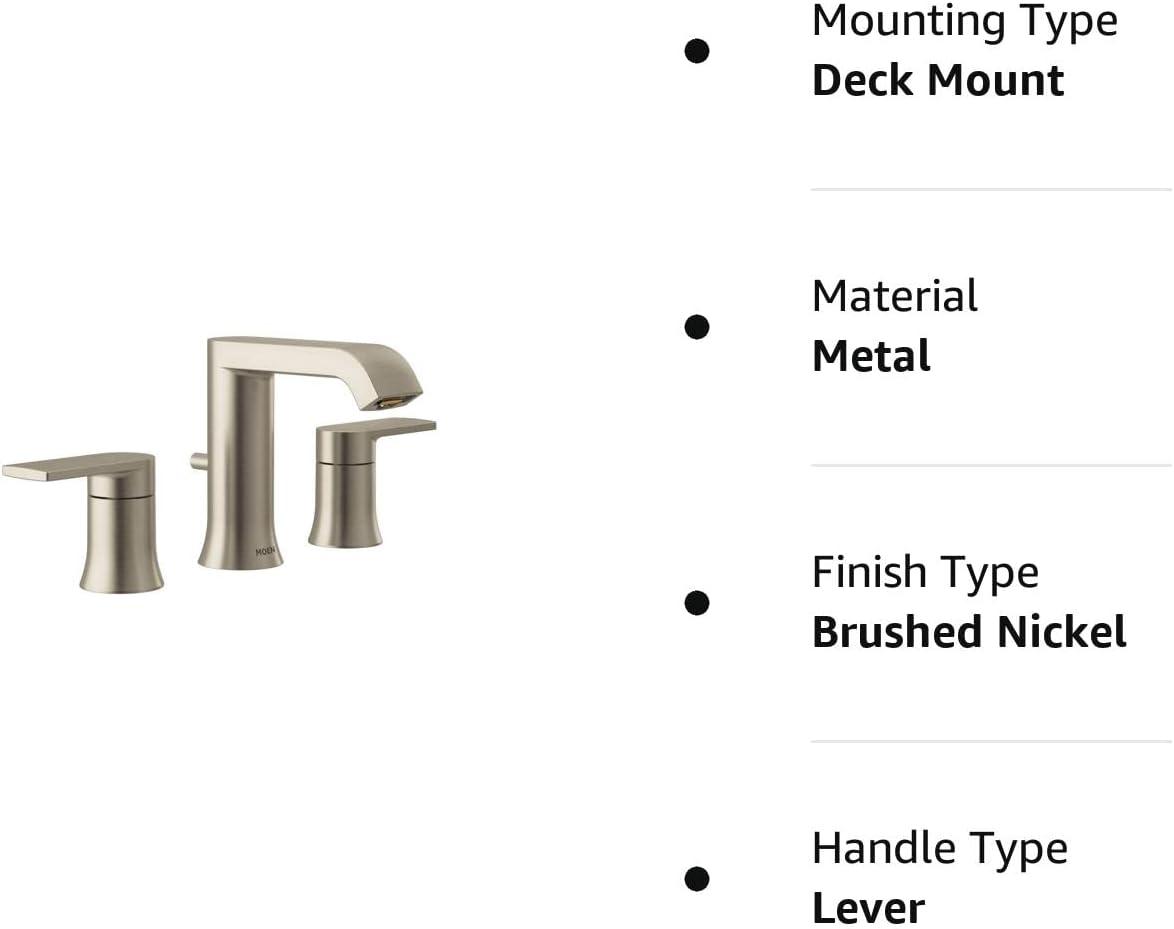 Genta Two-Handle Widespread Bathroom Faucet Trim Kit, Valve Required