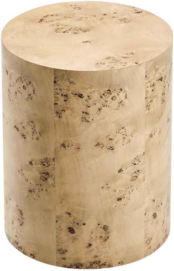 Modway Modway Cosmos 16" Round Burl Wood Side Table