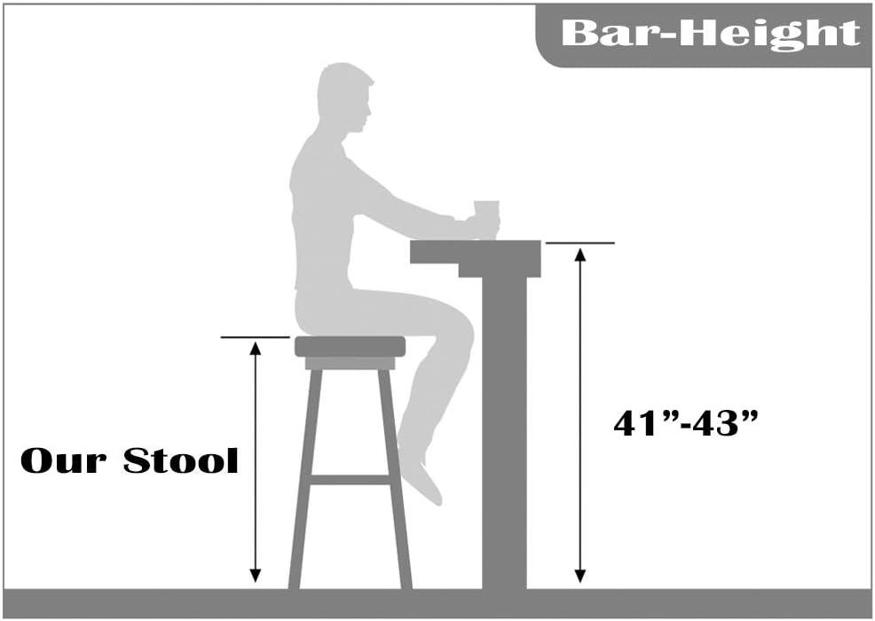 2xhome Set of 2 30" Seat Height Modern Contemporary Bar Stool with Oval Back Armless Polycarbonate Transparent Clear