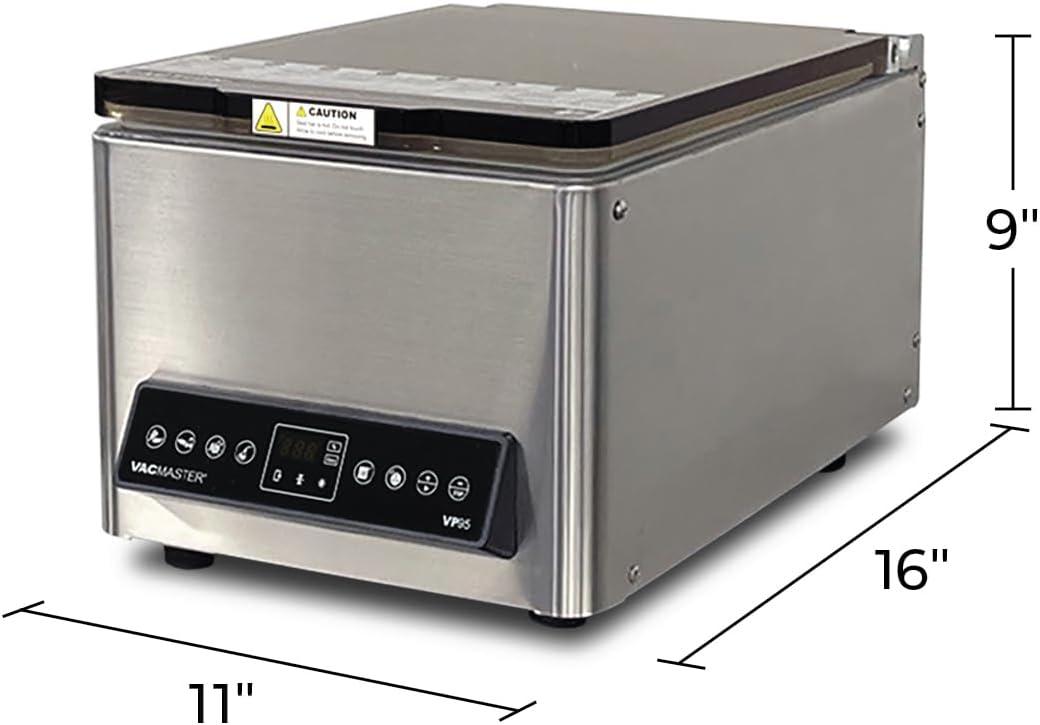 VacMaster VP95 Stainless Steel Chamber Vacuum Sealer