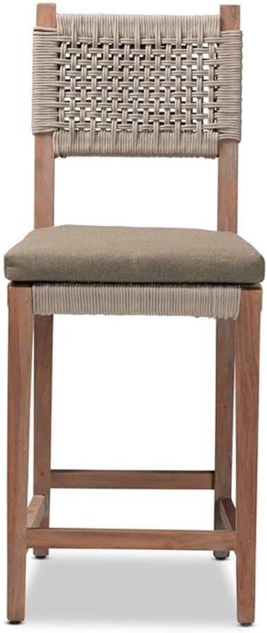 Bayou Breeze Datavia Solid Wood Counter Stool