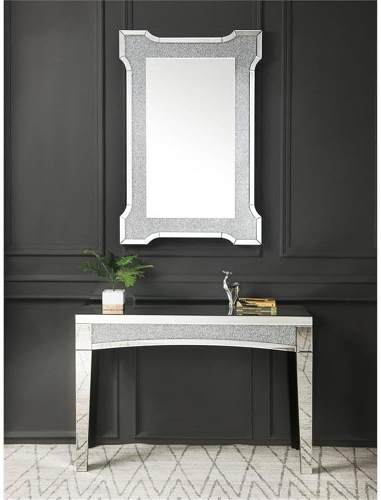 31 x 47 in. Nowles Wall Decor, Mirrored & Faux Stones