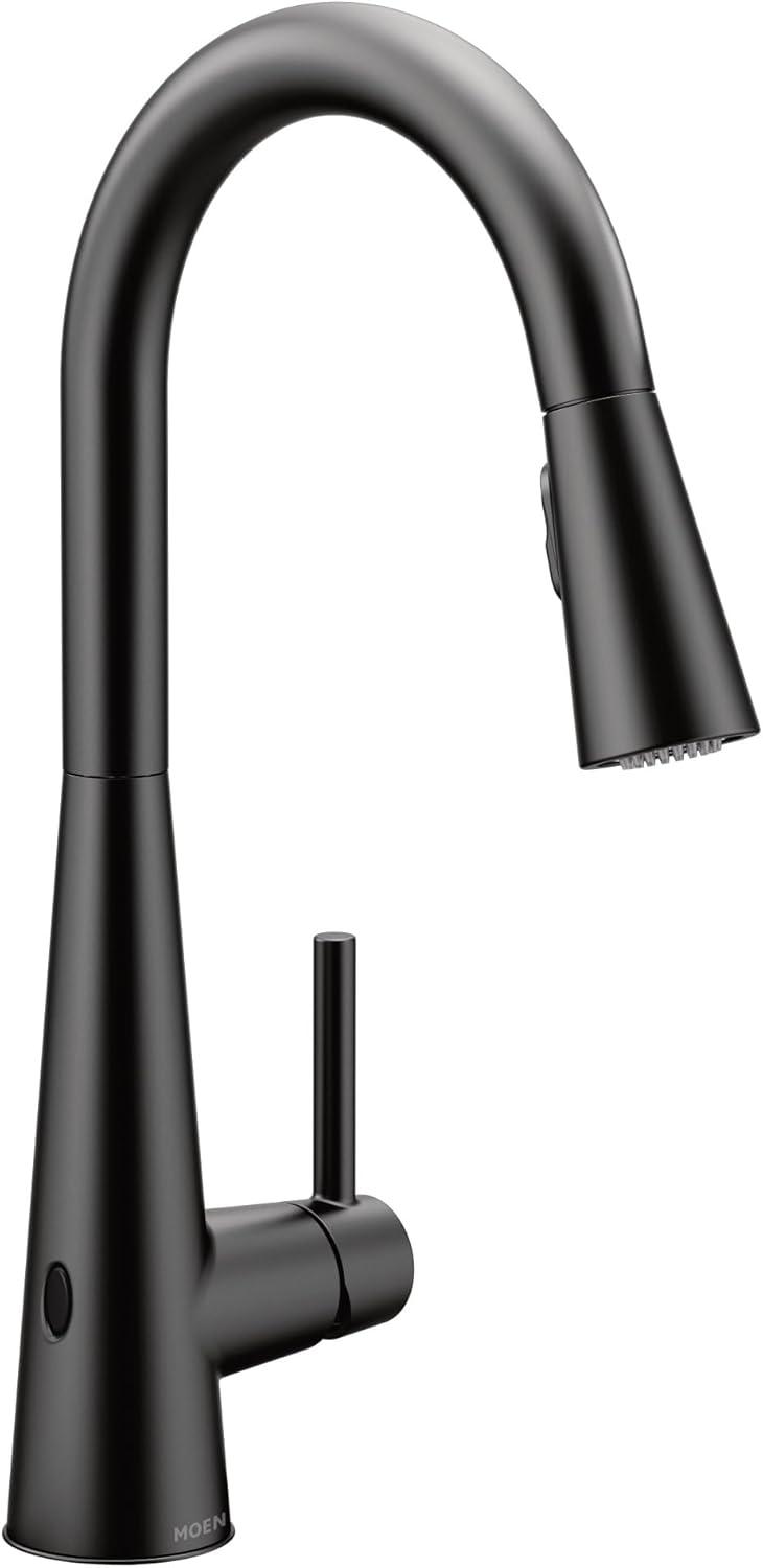 Moen Sleek MotionSense Wave Single Handle Pulldown Kitchen Faucet with Power Clean Technology