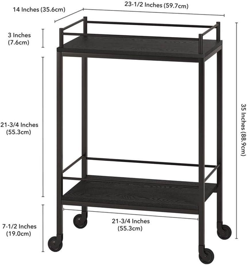 Barnes Metal Bar Cart