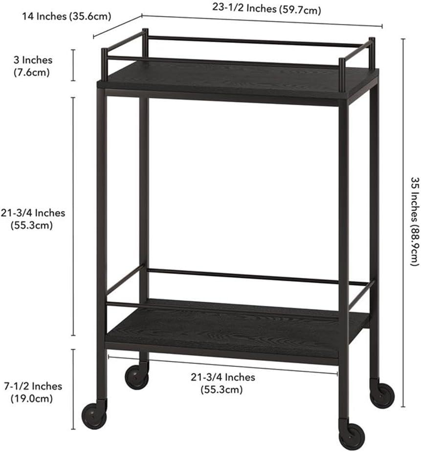 Ashlay Metal Bar Cart