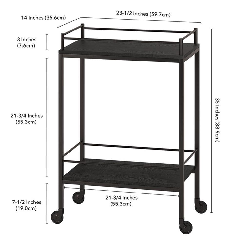 Barnes Metal Bar Cart